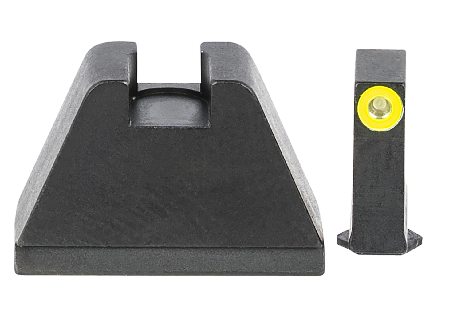 Ameriglo Optic Compatible Sight Set For Glock, Amer Gl682   5xltall Glk 17-39          Grn/lm/blk