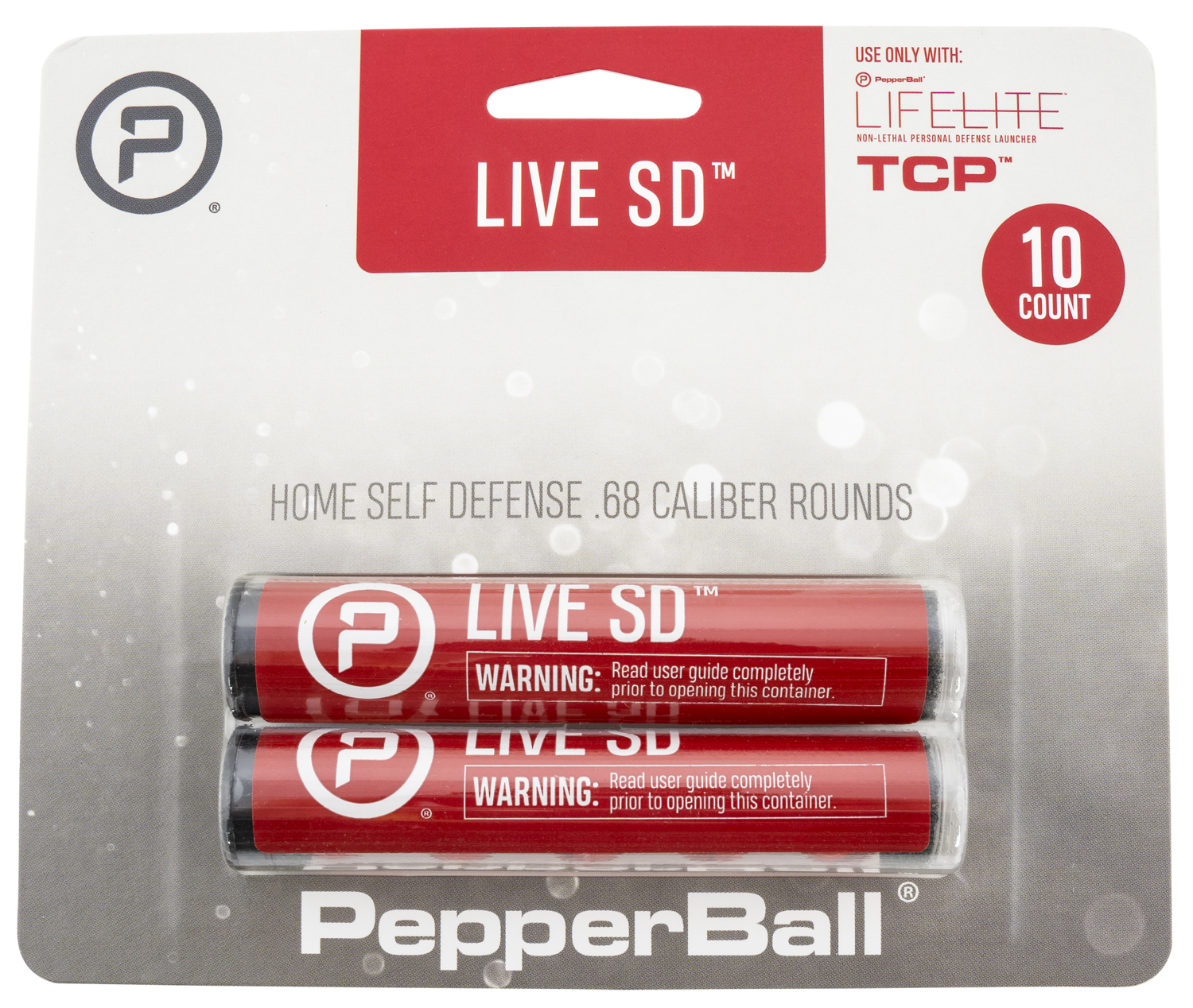 Uts/pepperball Live Sd, Uts 102-06-0306 10 Live Sd Projectiles 10 Rds