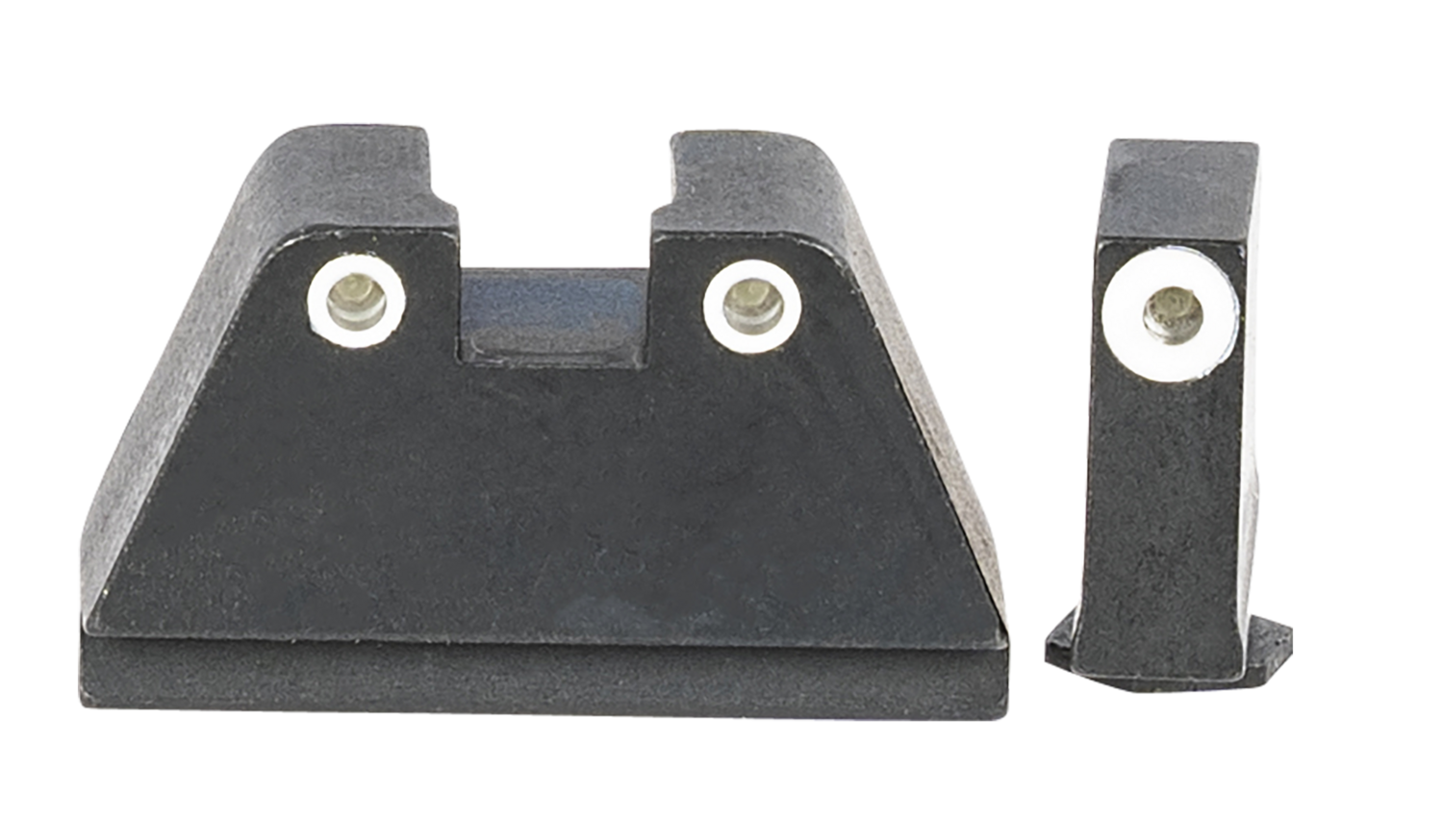Ameriglo Optic Compatible Sight Set For Glock, Amer Gl330   2xltall Glk 17-39 Classc       Grn/wt