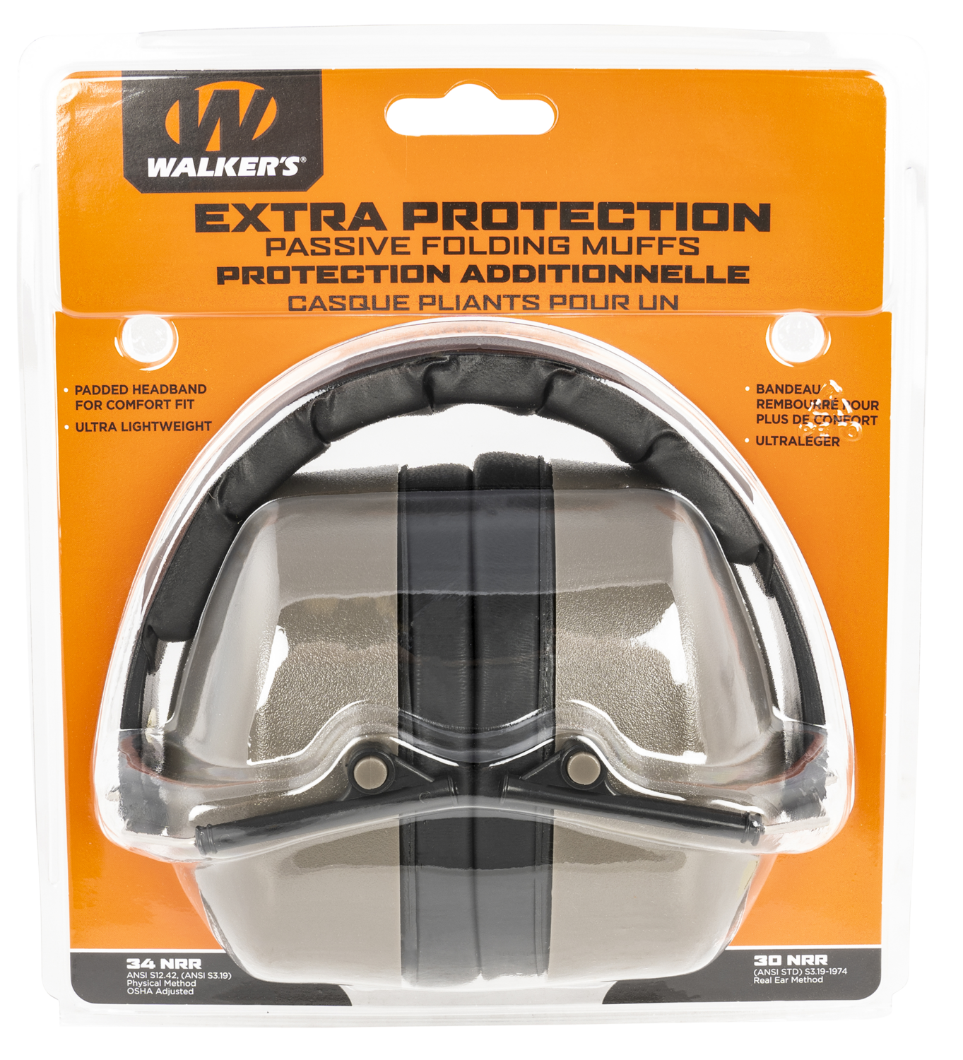 Walkers Game Ear Extra Range, Wlkr Gwp-exfm3-fde     Passive Fldng Rnge Shooting
