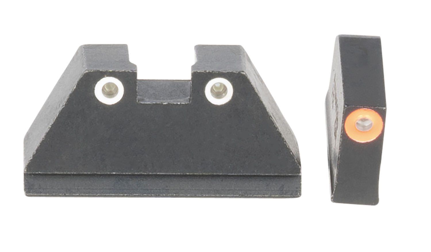 Ameriglo Optic Compatible Sight Set For Glock, Amer Gl331   Xltall Glk 17-39          Grn/org/grn