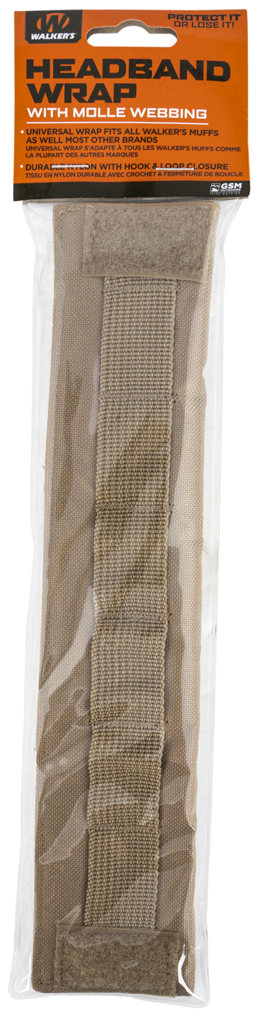 Walkers Game Ear Razor, Wlkr Gwp-hdbndv-fde    Headbnd Wrap W Vlcro Fde