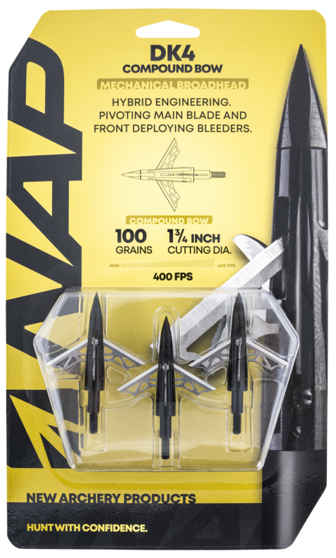 Nap Dk4, Nap Nap-60-dk100 Dk4 100 Broadhead 3pk Nap Dk4, Nap Nap-60-dk100 Dk4 100 Broadhead 3pk