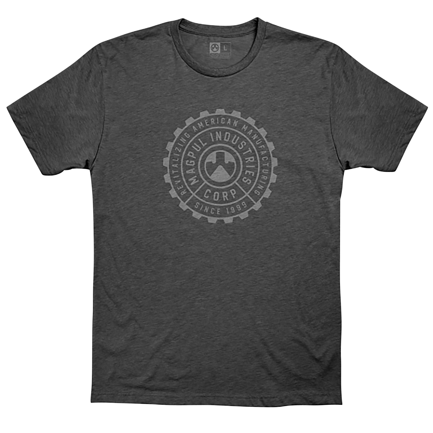Magpul Industries Corp Manufacturing, Magpul Mag1202-011-s  Mfg Blend Tshirt Sm  Charhth