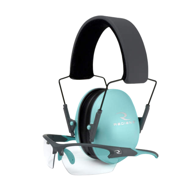 Radians G4 Junior, Rad Ls0820ckcs Lowset Muff/glasses Aqua
