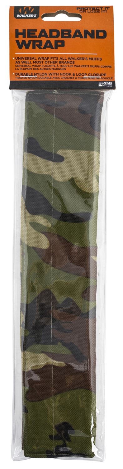 Walkers Game Ear Razor, Wlkr Gwp-hdbnd-cmo     Headbnd Wrap Camo