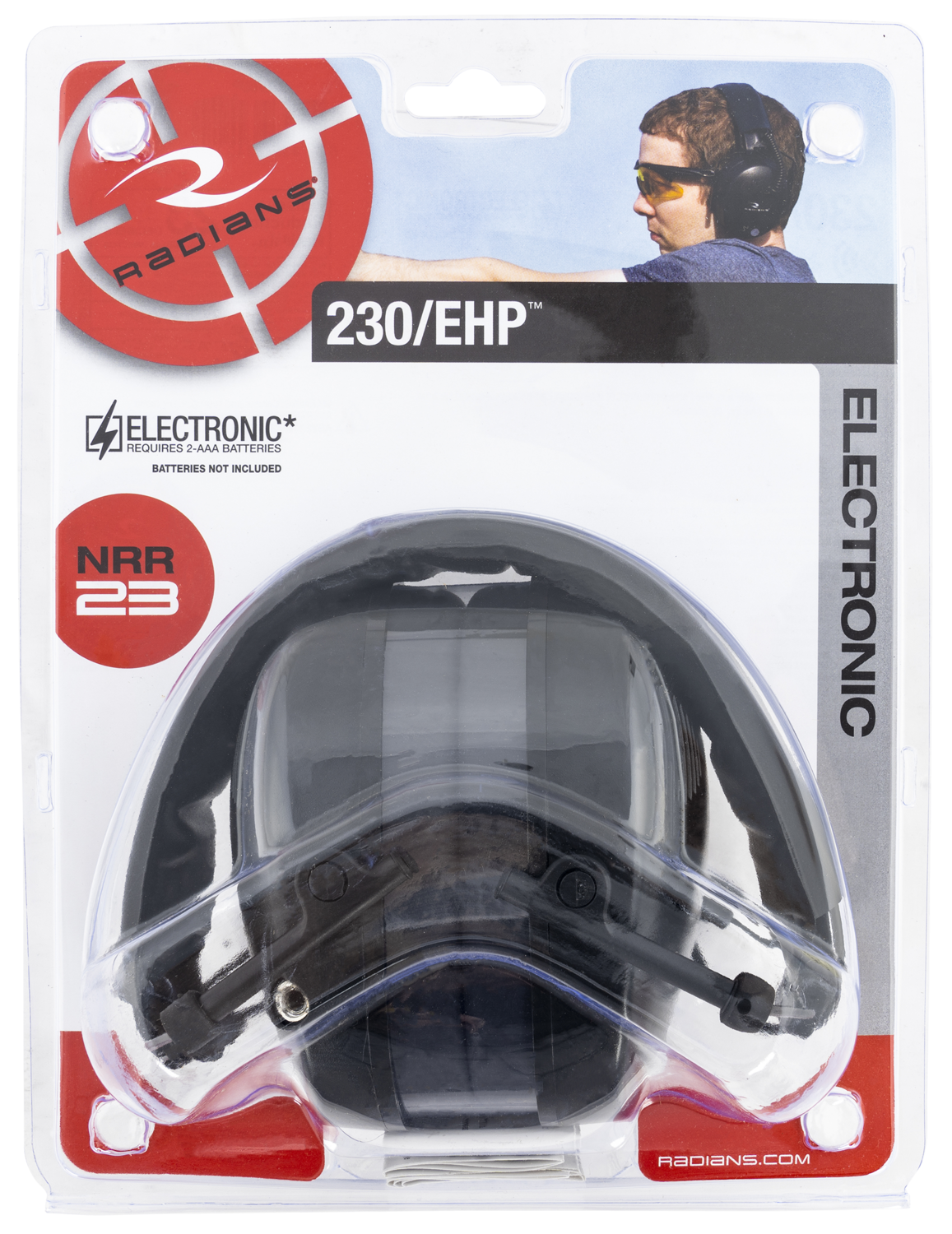 Radians 230-ehp, Rad 230-ehp    230-ehp Elec Muff Blk