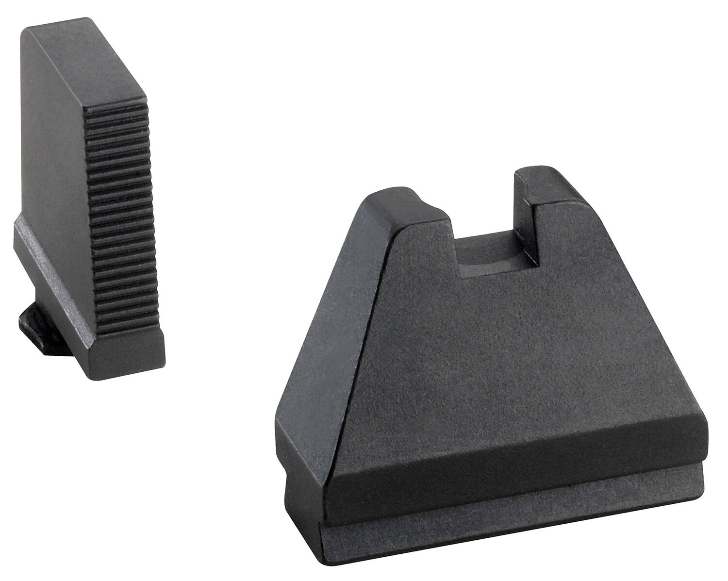 Ameriglo Optic Compatible Sight Set For Glock, Amer Gl808   9xltall Glk 17-39                 Blk