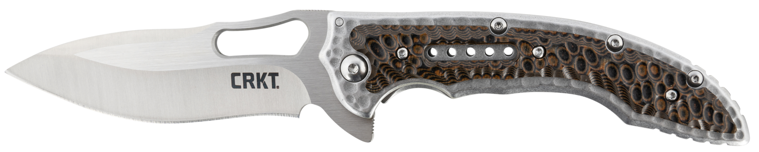 Columbia River Fossil, Crkt 5470     Fossil            3.96 Drop      Brn