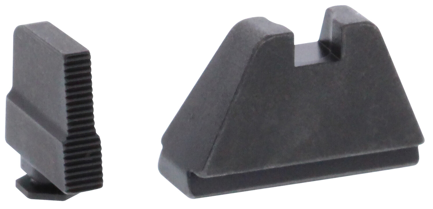 Ameriglo Optic Compatible Sight Set For Glock, Amer Gl507   5xltall Glk 17-39                 Blk