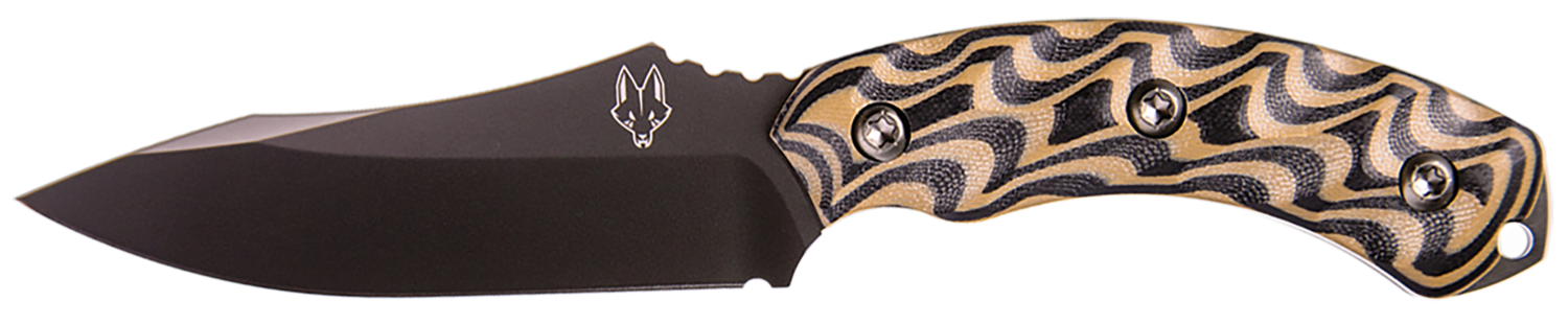 Diamondback Knifeworks Jackal, Sgrin  Sg05070206-01 Jackl Blk-blktn Hndl Blk Shth