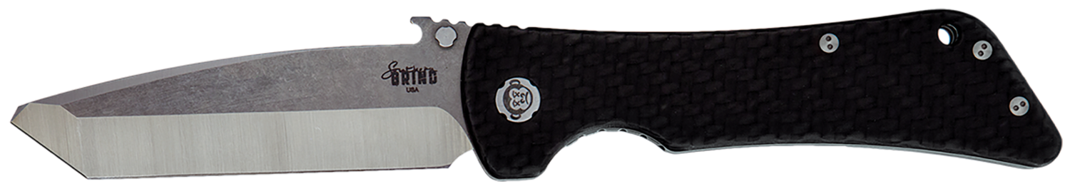 Diamondback Knifeworks Bad Monkey, Sgrin  Sg02050008 Bad Mky Emmr Tanto Crbn Fbr Hndl
