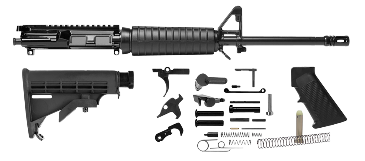 Del-ton Inc Heavy Carbine Rifle Kit, Dltn Rkt101      Rifle Kit 16in
