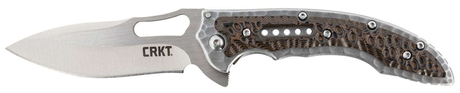 Columbia River Fossil, Crkt 5460     Fossil Compact    3.41 Drop    Multi
