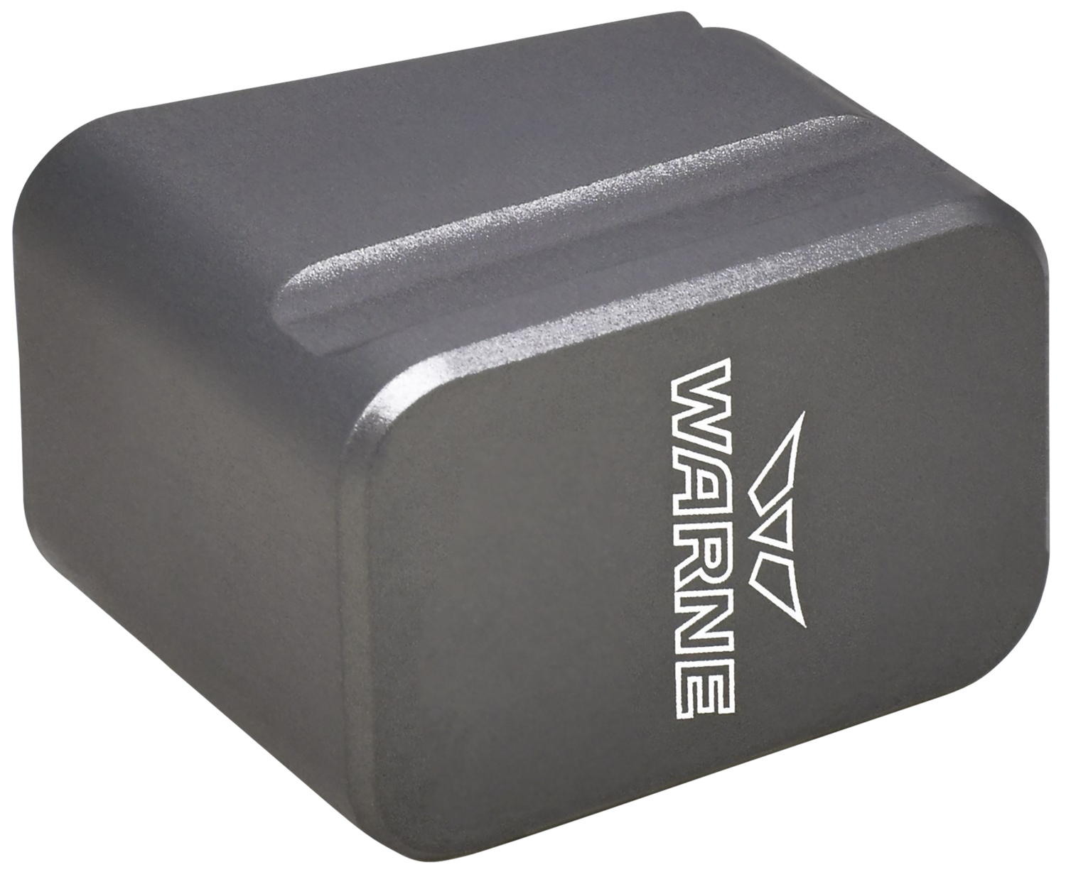 Warne Magazine Extension, Warne Meg195/4gr  Glock 19/23 Gray +5/9mm +4/.40