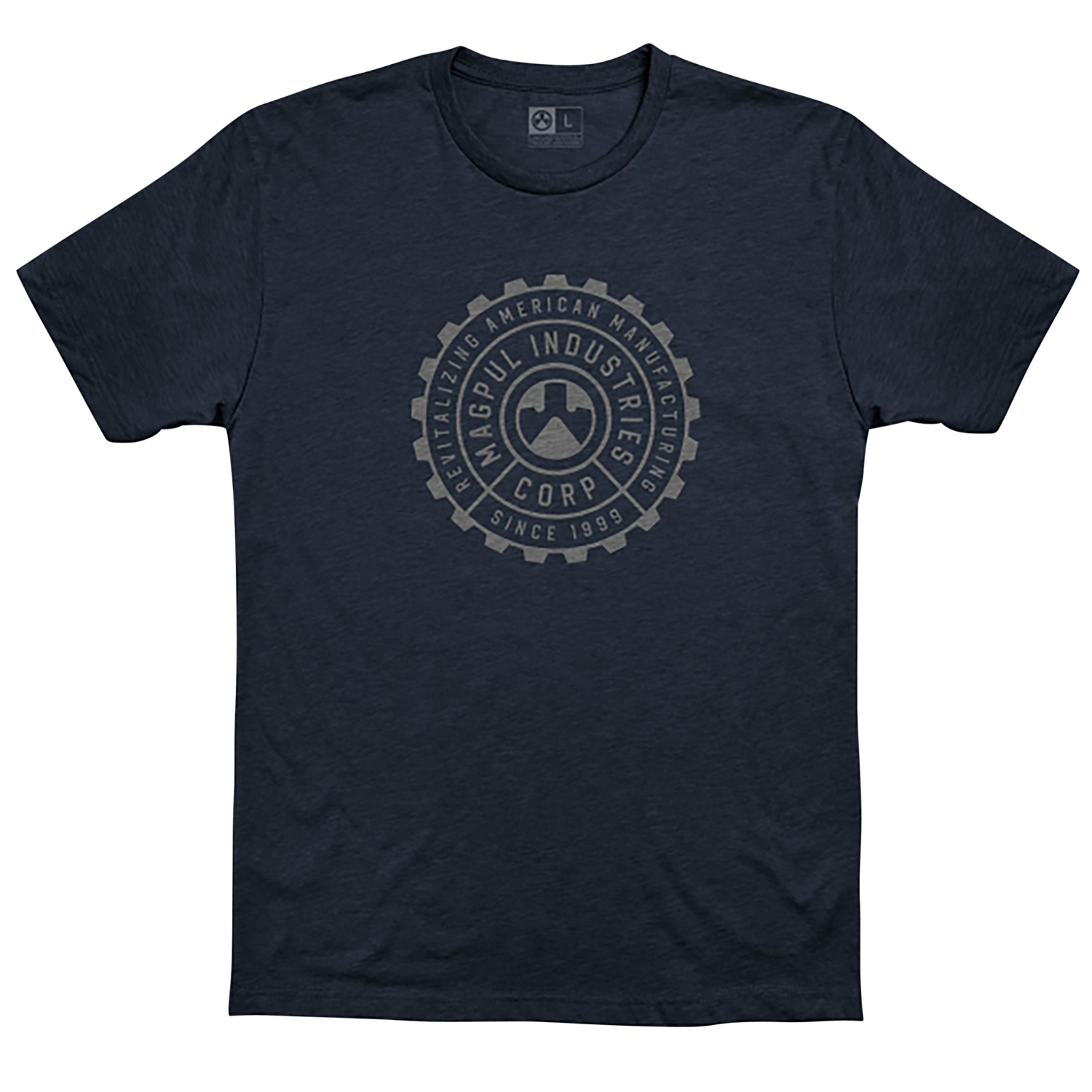 Magpul Industries Corp Manufacturing, Magpul Mag1202-411-s  Mfg Blend Tshirt Sm  Nvyhthr