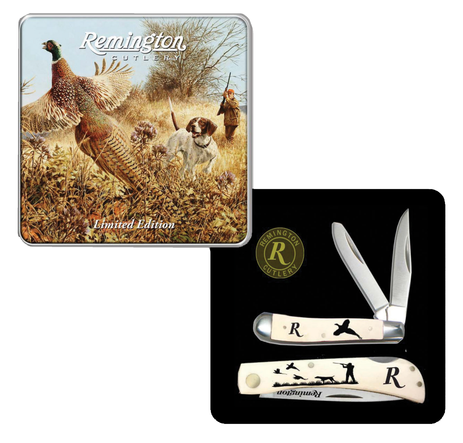 Remington Accessories Flushing Pheasant, Rem 15684 Flushing Pheasant Limited Gift  Knf Set
