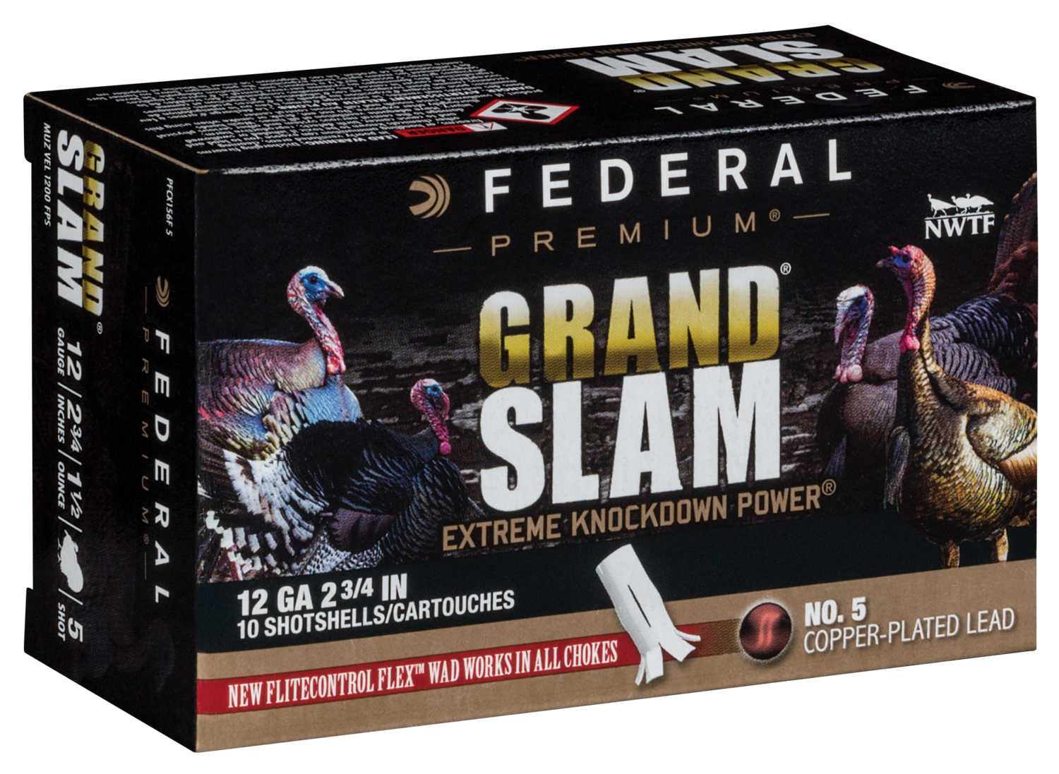 Federal Premium, Fed Pfcx156f5 Grslam     12     11/2 Tky     10/25