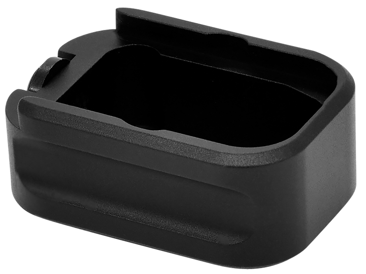 Warne Magazine Extension, Warne 3132        Meg432blk   Glock 43 Blk+2