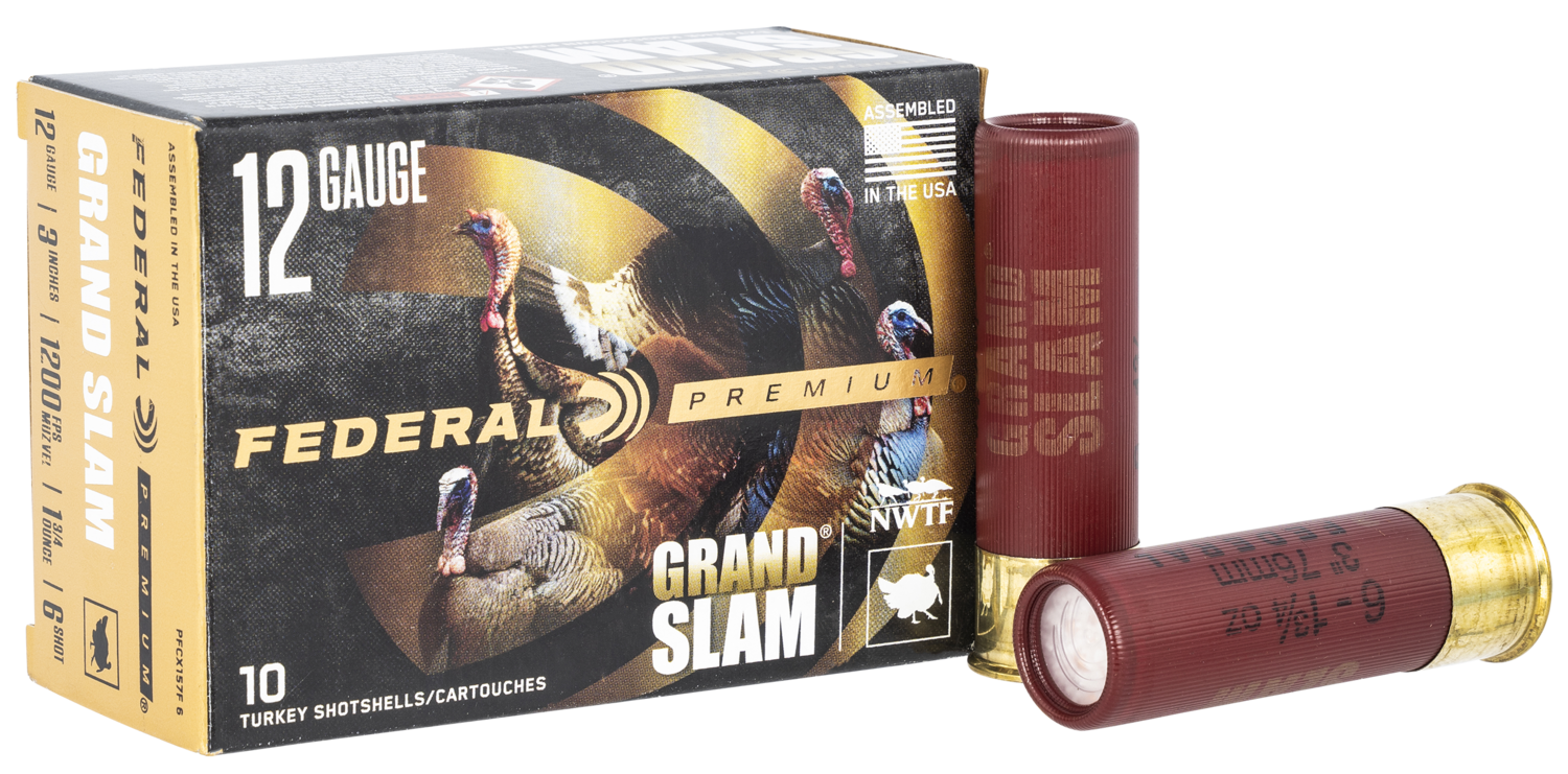 Federal Premium, Fed Pfcx157f6 Grslam     12 3in 13/4 Tky     10/25