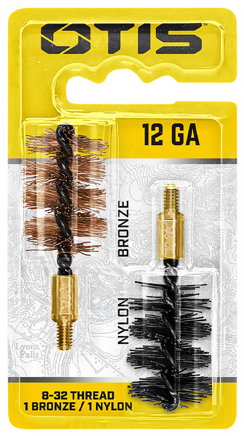 Otis Bore Brush Set, Otis Fg-512-nb     12ga Bore Brsh 2pk Nyl/brz