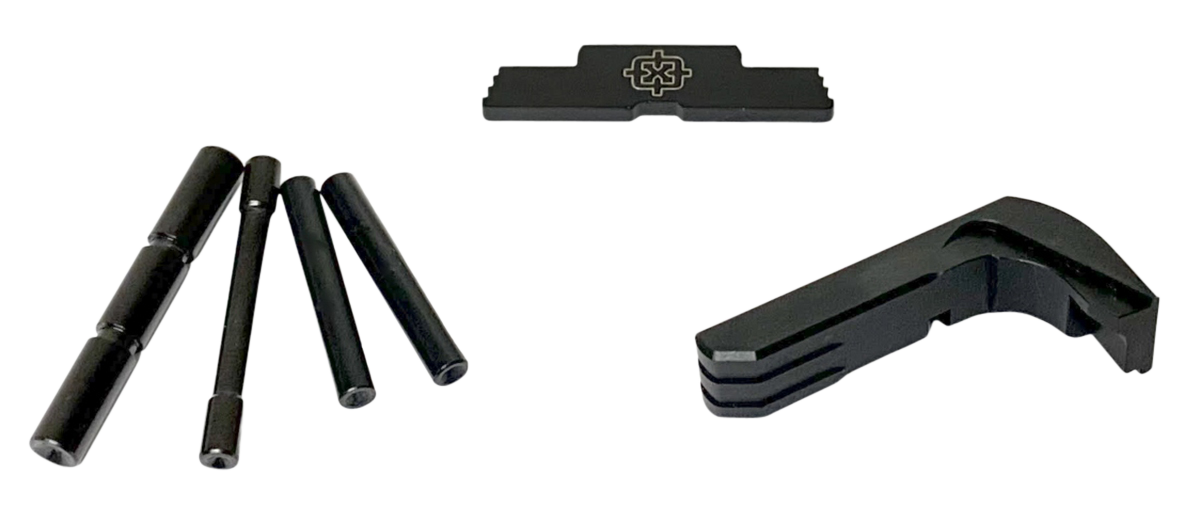 Cross Armory 3 Piece, Cross Crp800kbk 3-pc (gen 1-3 P80) Upgrade Kit Blk