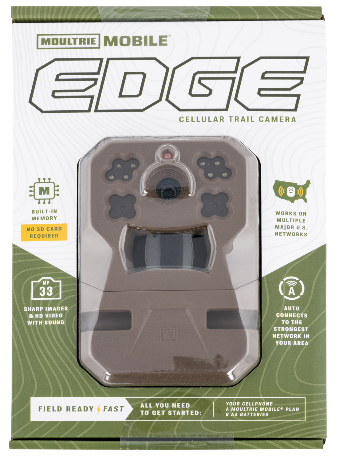 Moultrie Mobile Edge, Mou Mcg-14076 Cellular Camera Edge