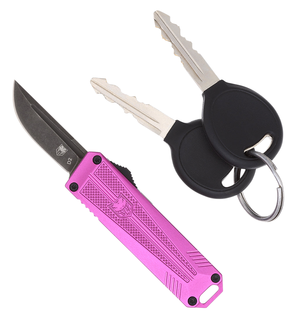 Cobra Tec Knives Llc California, Cobra Cali929tbpurtns Cali 929 Top Button Tanto Pr