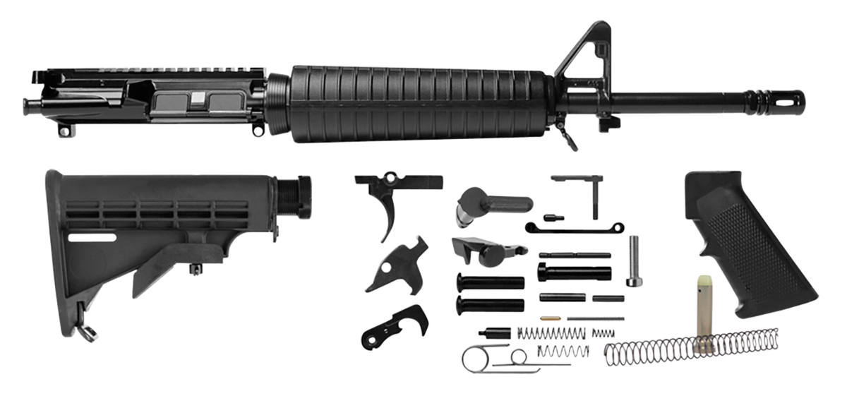 Del-ton Inc Rifle, Dltn Rkt104      Mid-length Rifle Kit 16in