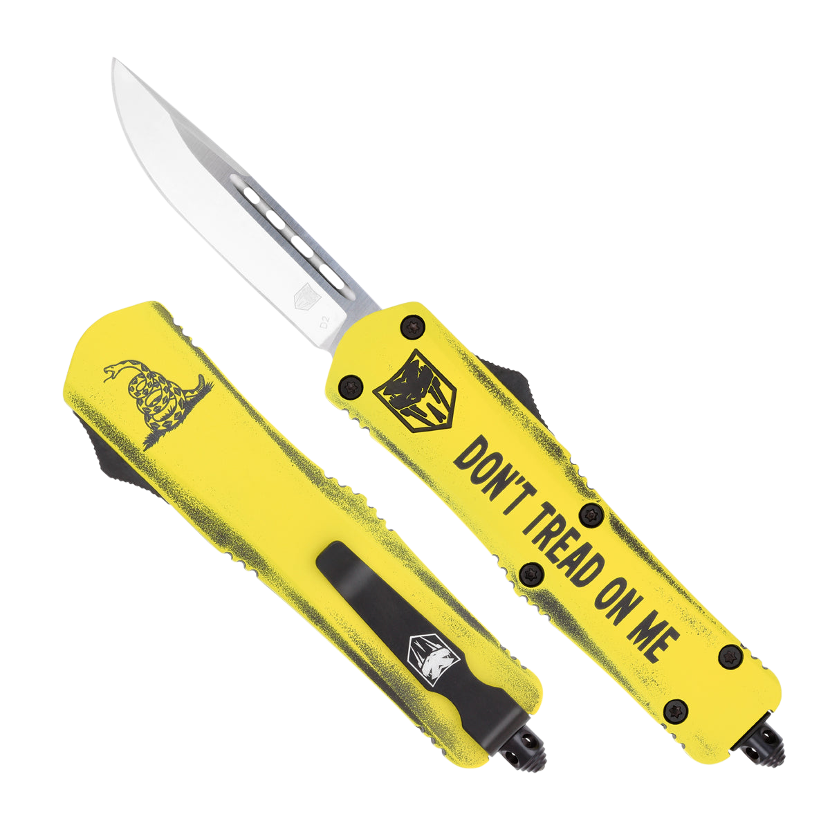 Cobra Tec Knives Llc Fs-3, Cobra Mdtomfs-3dns   Med Fs-3 Drop  Dont Tread