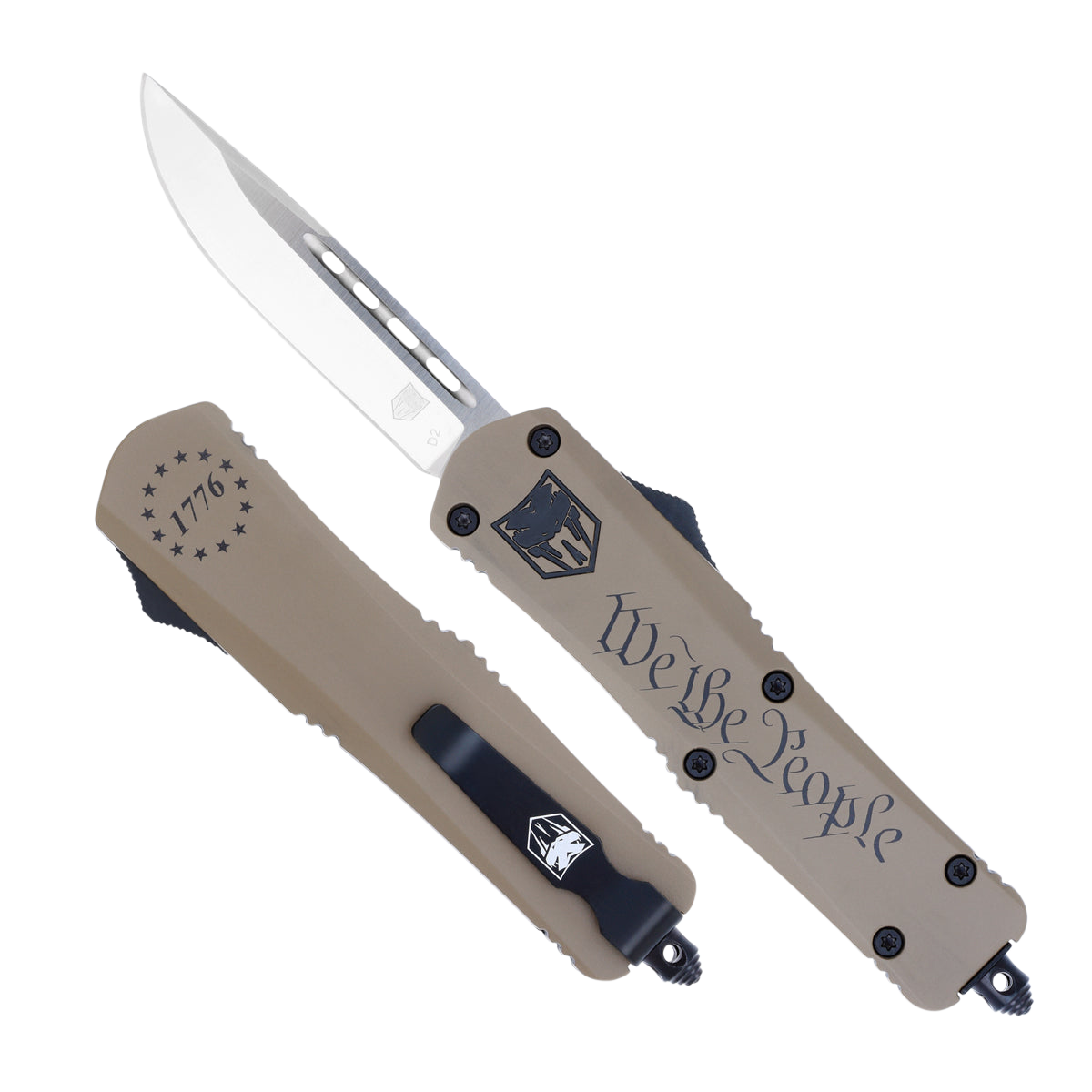 Cobra Tec Knives Llc Fs-3, Cobra Mwtpfs-3dns    Med Fs-3 Drop  We The People