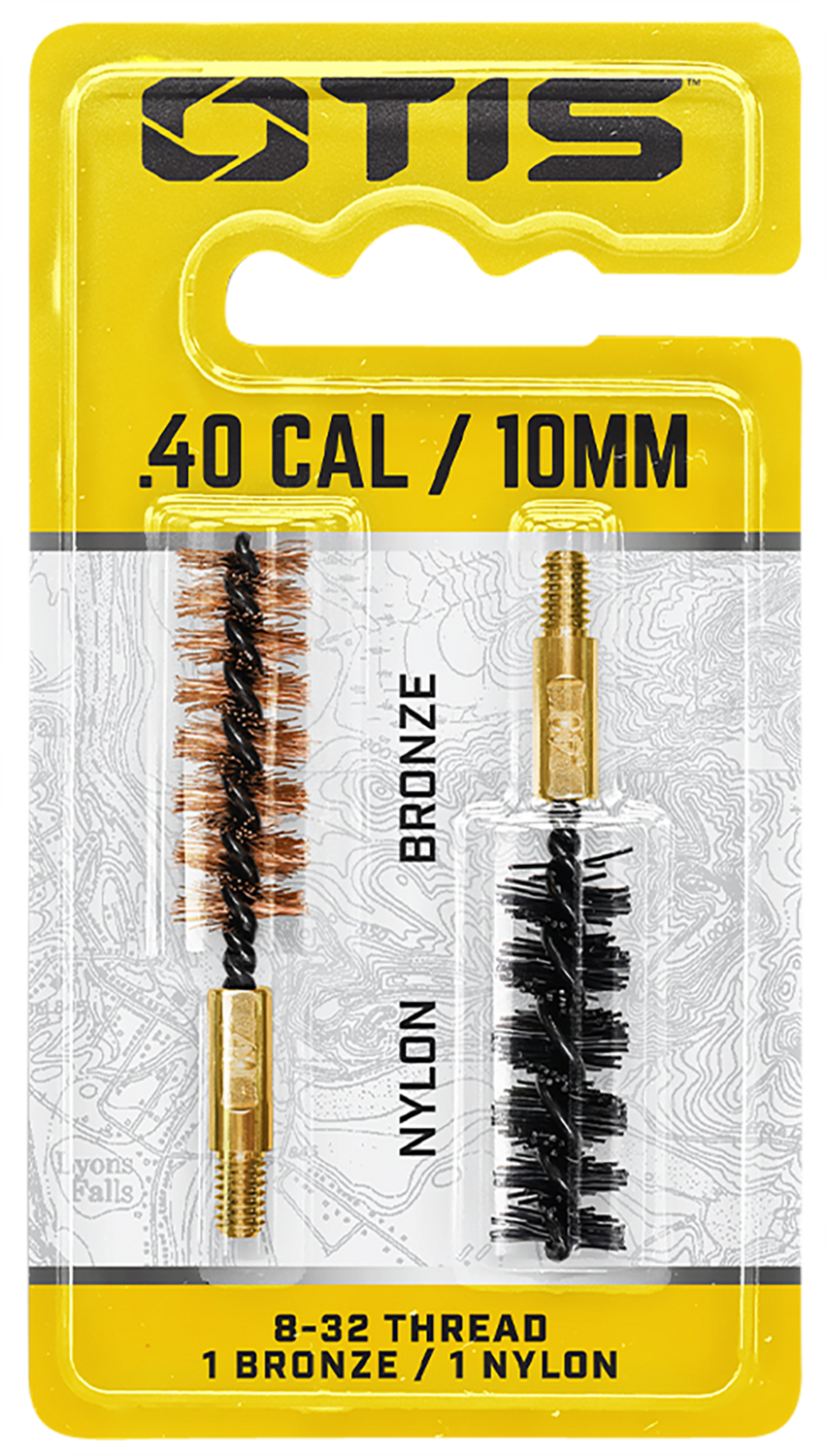 Otis Bore Brush Set, Otis Fg-341-nb     40/10mm Bore Brsh 2pk Nyl/brz