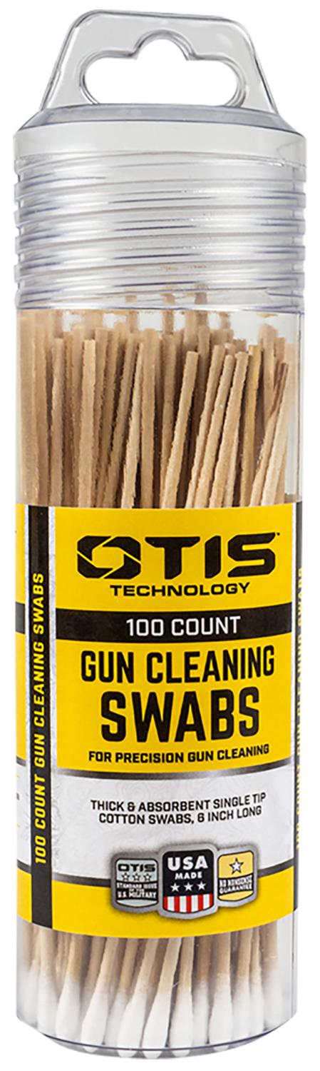 Otis Gun Cleaning, Otis Fg-241-100    100 Sngl Tip Swabs Twst Cntnr