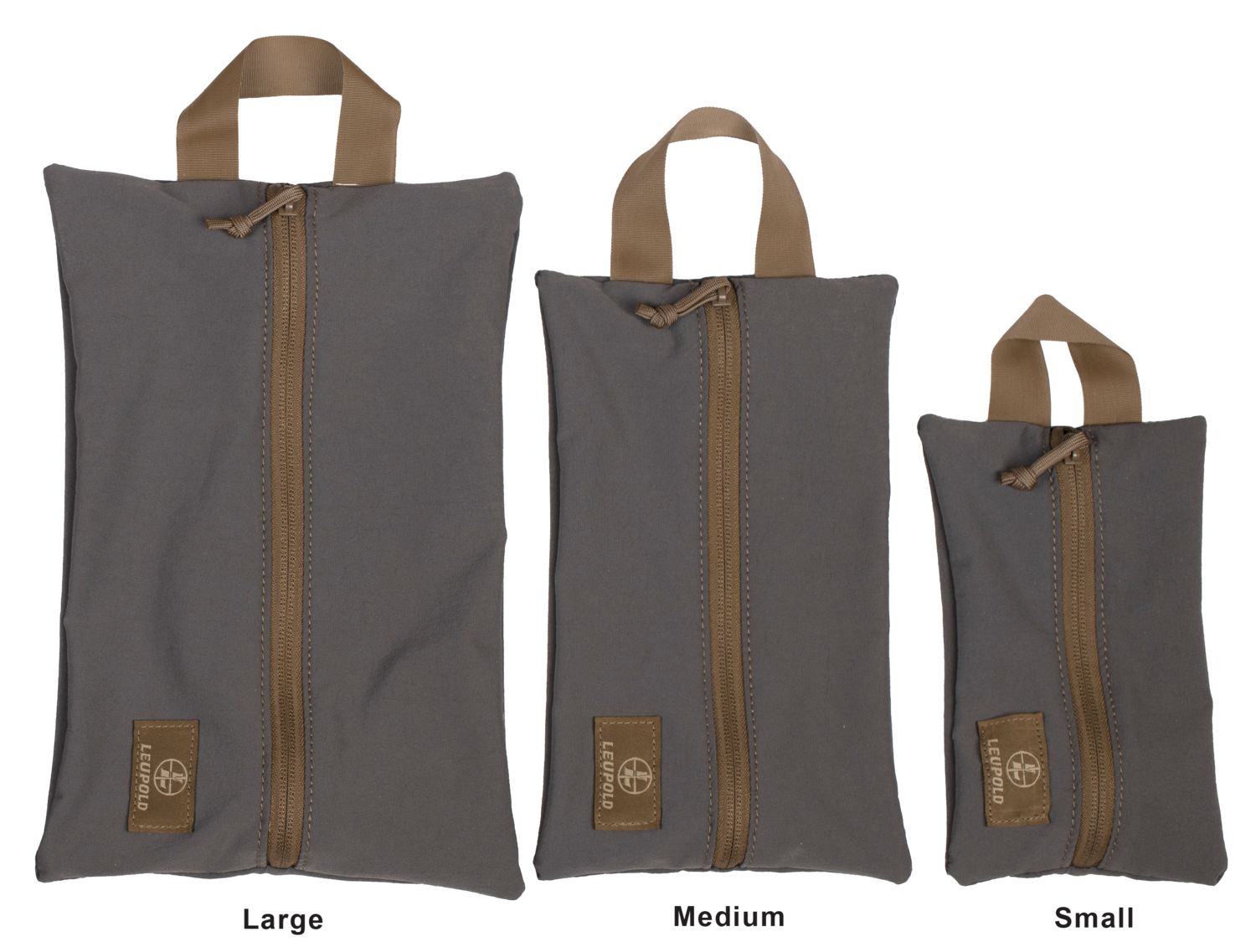 Leupold Pro Gear, Leu 182657 Pro Gear Stretch Zip Pouch S