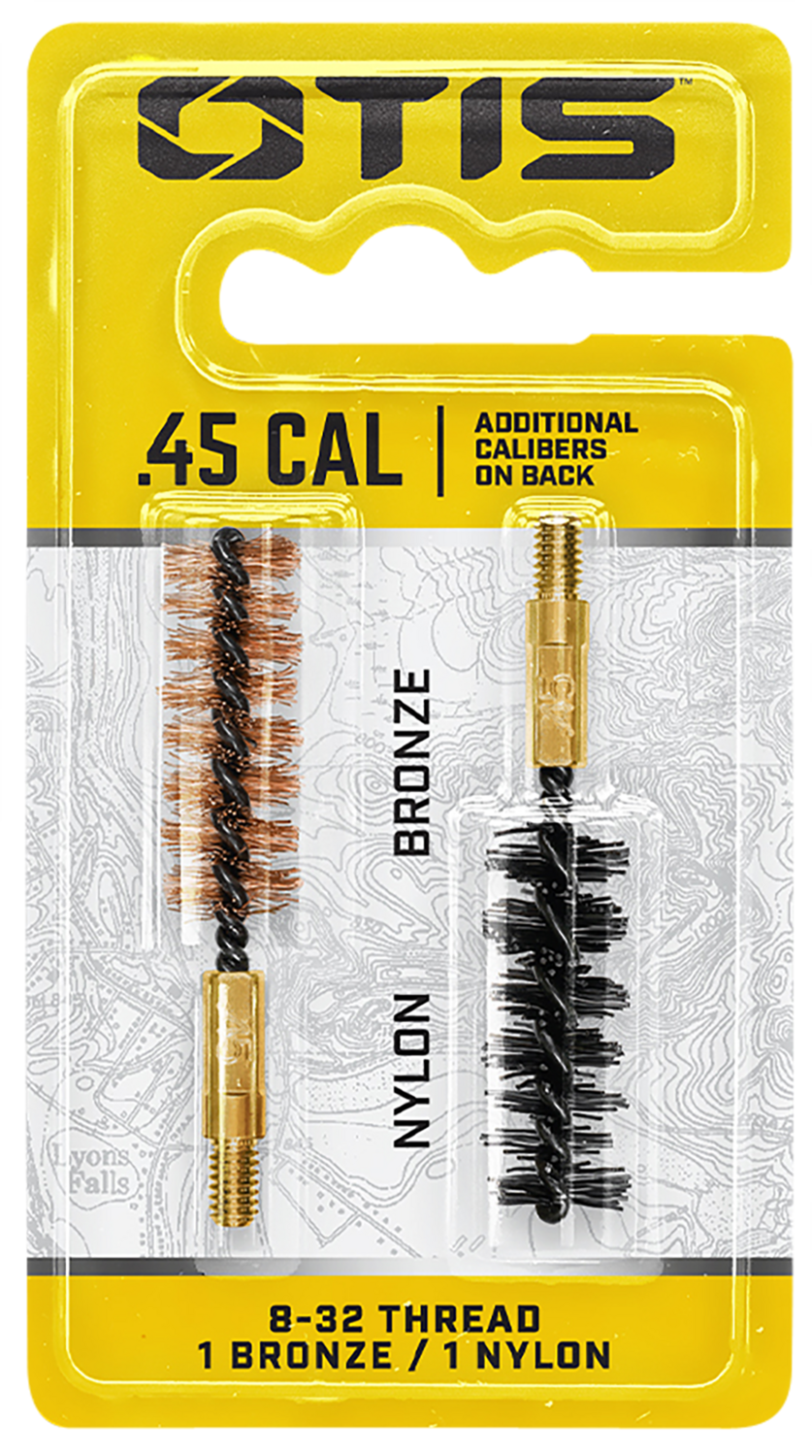 Otis Bore Brush Set, Otis Fg-345-nb     44/45 Bore Brsh 2pk Nyl/brz