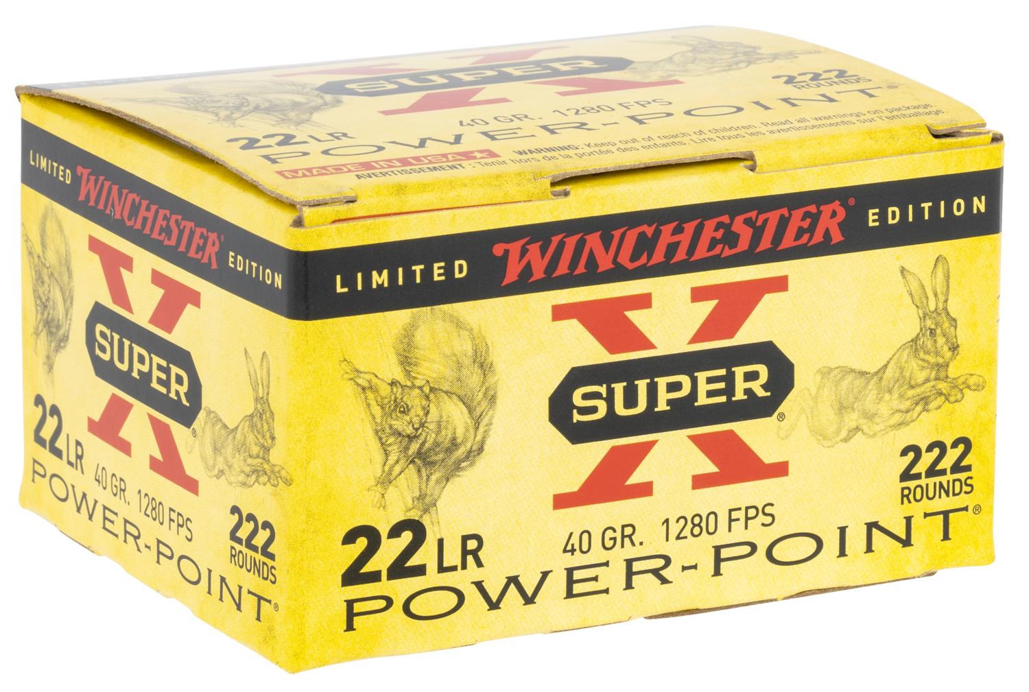 Winchester Ammo Super X, Win X22lrppb    22lr  Super X    40         222/10