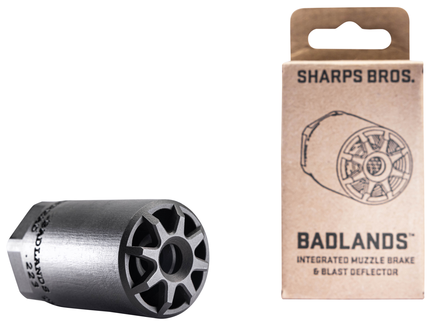 Sharps Bros Llc Badlands, Sharps Bad01   Badlands Mzl Brk  1/2x28