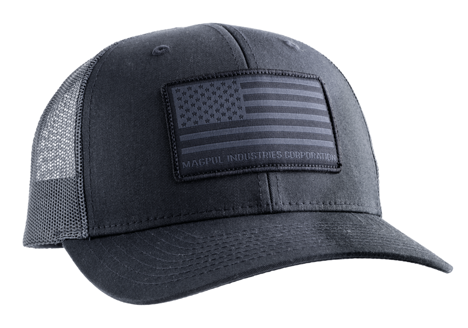 Magpul Industries Corp Standard, Magpul Mag1215-001 Standrd Ptch Trucker Hat  Blk
