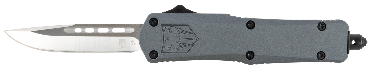 Cobra Tec Knives Llc Fs-3, Cobra Sgyfs-3dns      Small Fang Fs3 Gry