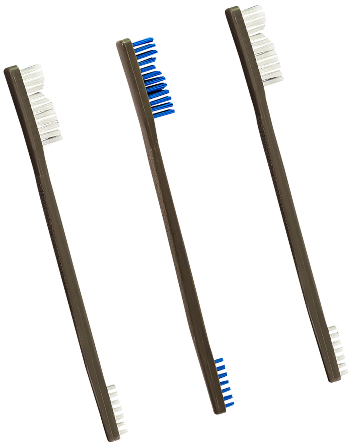 Otis Ap Brushes, Otis Fg-316-nb-3   3pk Ap Brushes 2 Nyl/1 Blue Nyl