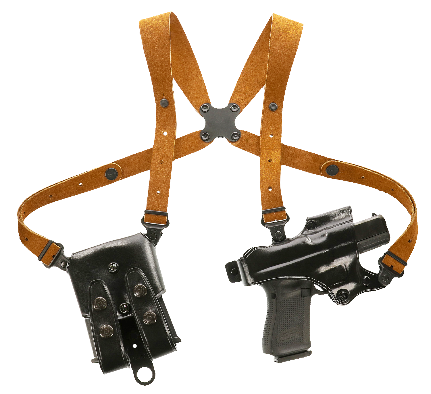 Galco Jackass Rig, Galco Jr212b      Rig Shldr S&w1911 Spg 1911 5"blk