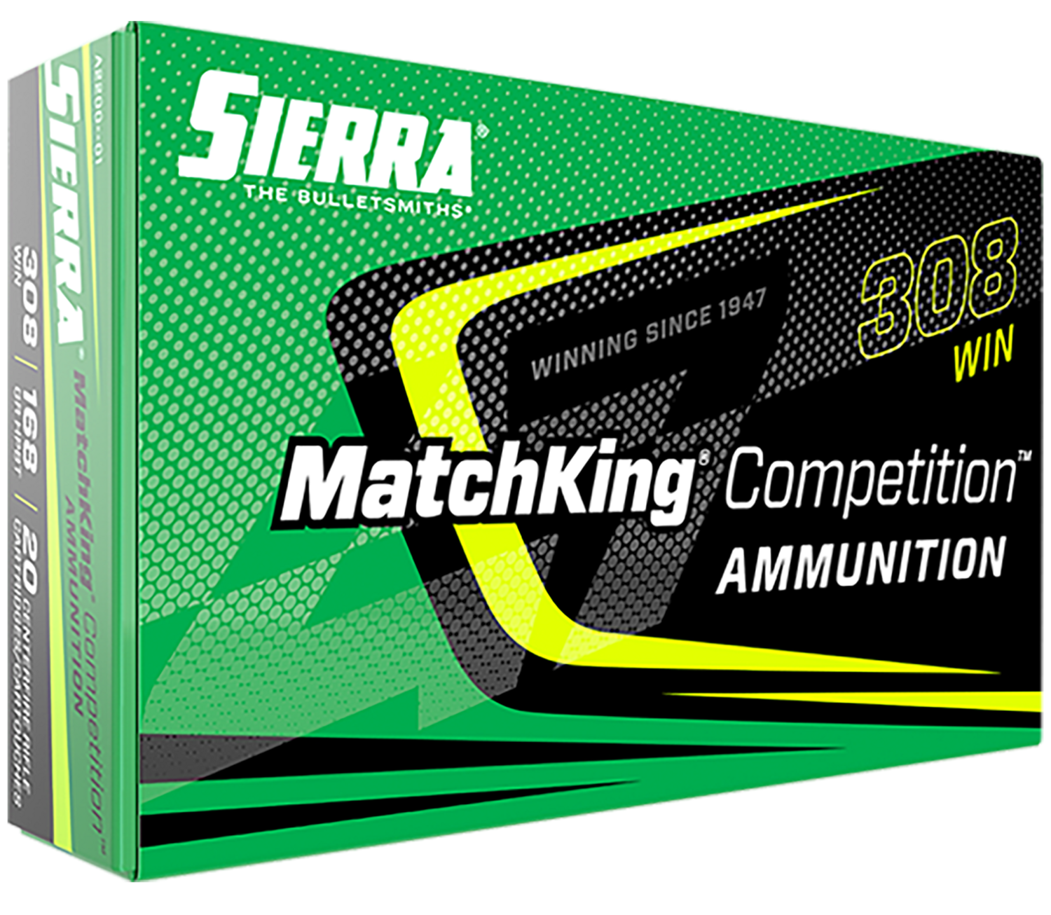 Sierra Matchking, Sierra A2200-01 308 Win       168 Gr Hpbt Mk 20/10