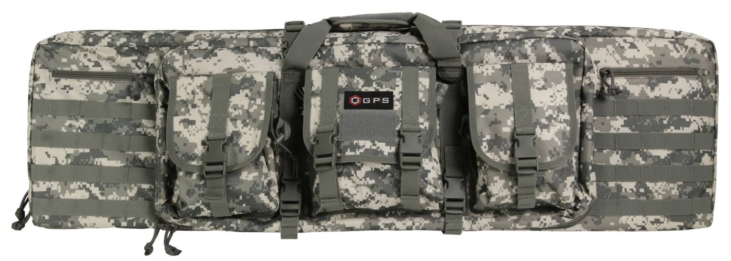 G*outdoors Double, Gps Drc42acu    Double Rifle Case    42"  Acu Camo