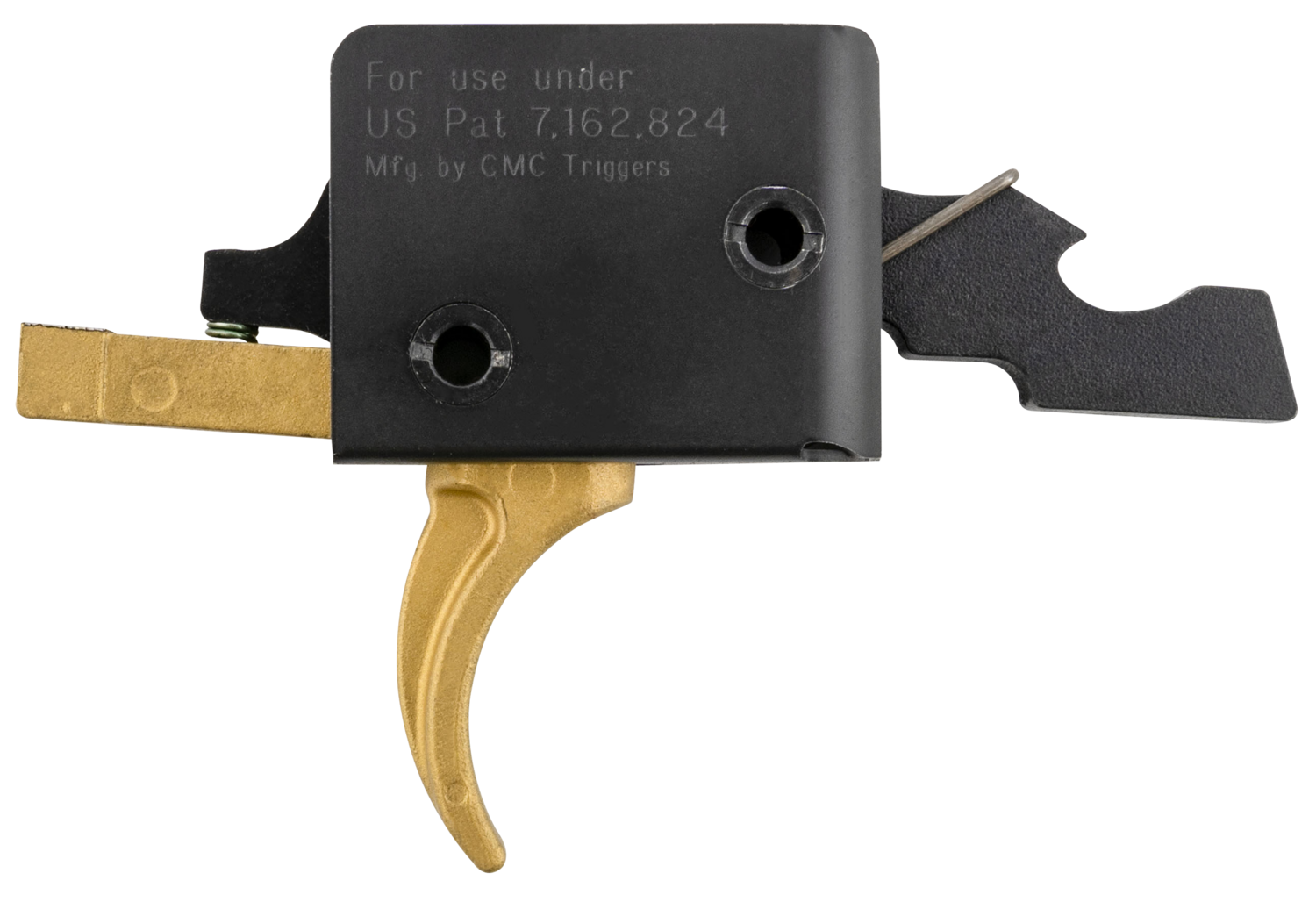 Cmc Triggers Drop-in, Cmc 91501gf   Ar Dropin Sng Curve 3-3.5lb  Gold