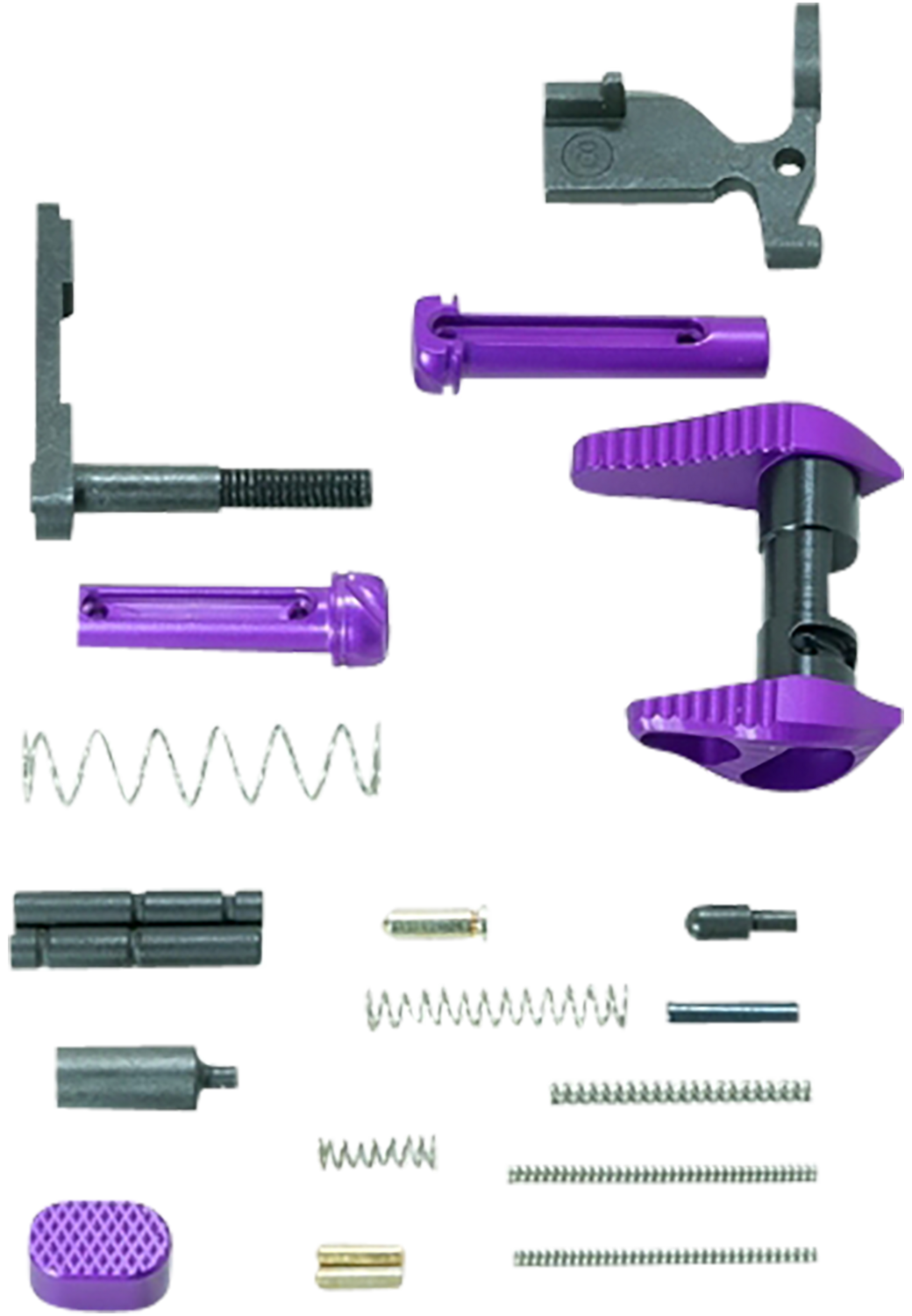 Timber Creek Outdoor Inc Lower Parts Kit, Timber Arlpkppa    Ar Lower Parts Kit Purple