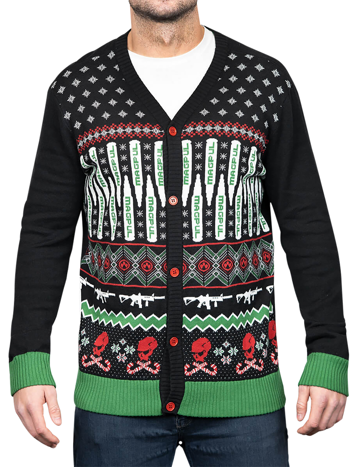 Magpul Industries Corp Krampus, Magpul Mag1198-969-l Ugly Christmas Sweater Lg Krp