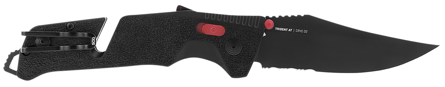 S.o.g Trident At, Sog 11-12-02-41  Trident At Blk/red Serrated