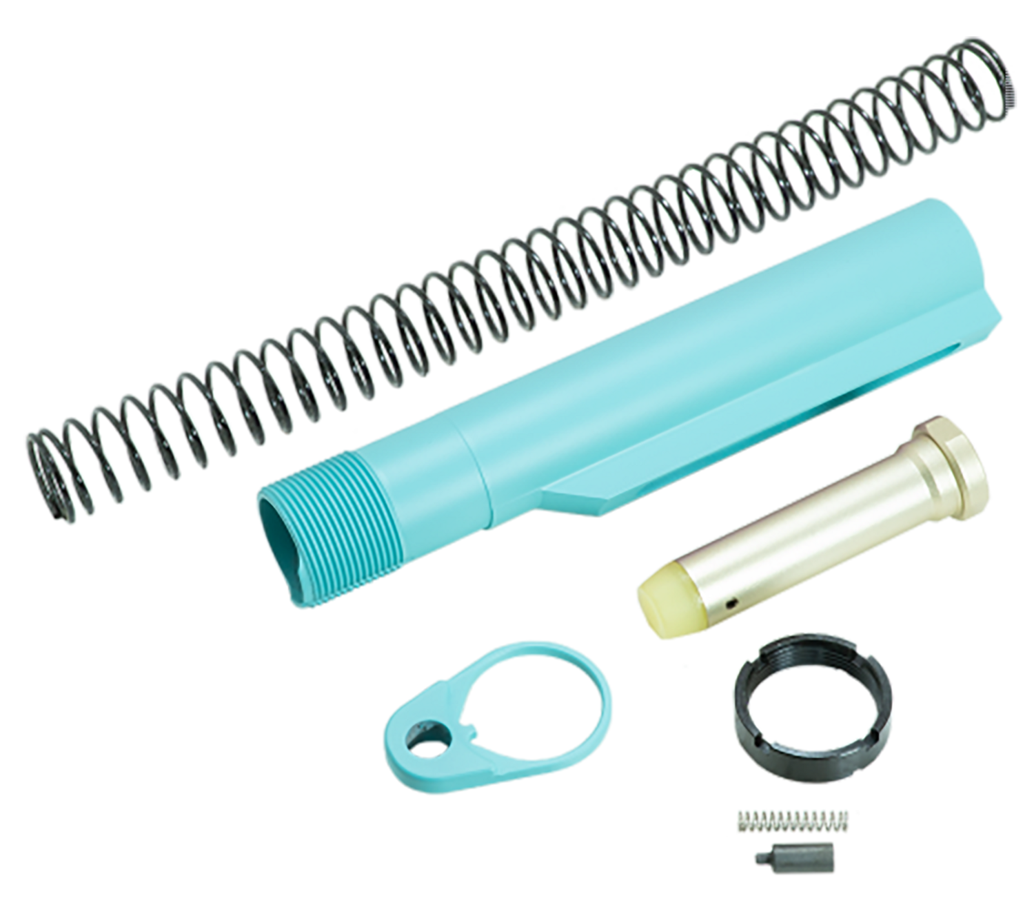Timber Creek Outdoor Inc Buffer Tube Kit, Timber Arbtkre     Ar Buffer Tube Kit Rob Egg Blue