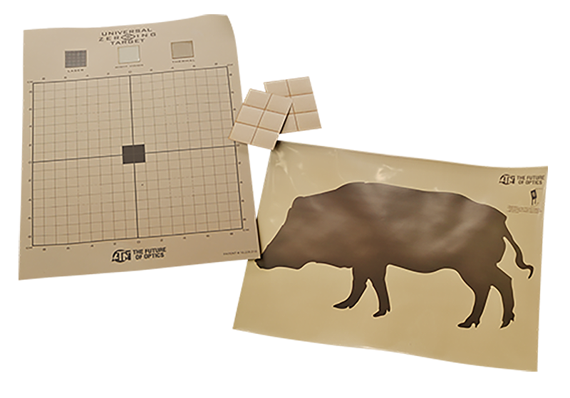 Atn Thermal Target, Atn Acmkirtgbr     Uni Thermal Target Pack    Boar