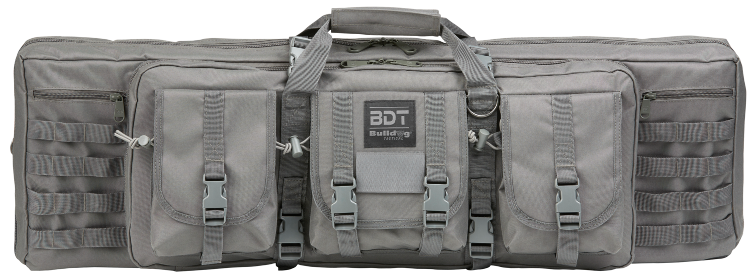 Bulldog Bdt Tactical, Bdog Bdt60-37sg  Tact Dbl Rfl Cs 37      Seal Gray